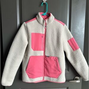 Figs Desert Rose/Latte On-Shift™ - Sherpa Jacket